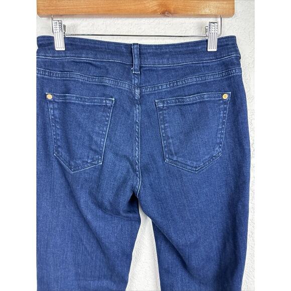 Pilcro Women’s Jeans Size 28 Dark Wash Flare Leg Boho Closet Staple - Picture 4 of 7